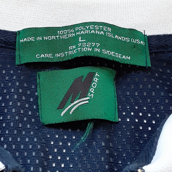 VINTAGE 90s MSPORTS ATHLETIC POLO - Picture 4 of 4
